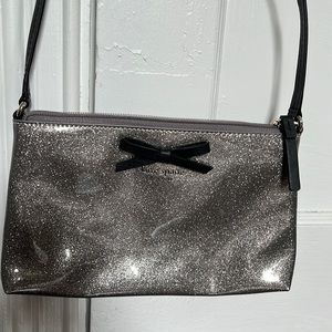 Kate Spade glitter cross body purse